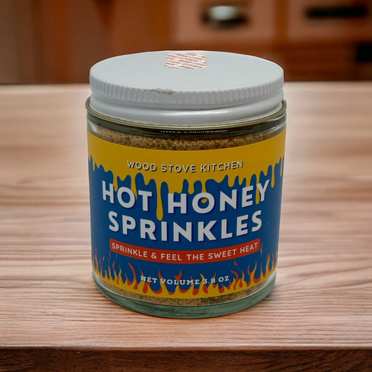 Hot Honey Sprinkles by Wood Stove Kitchen