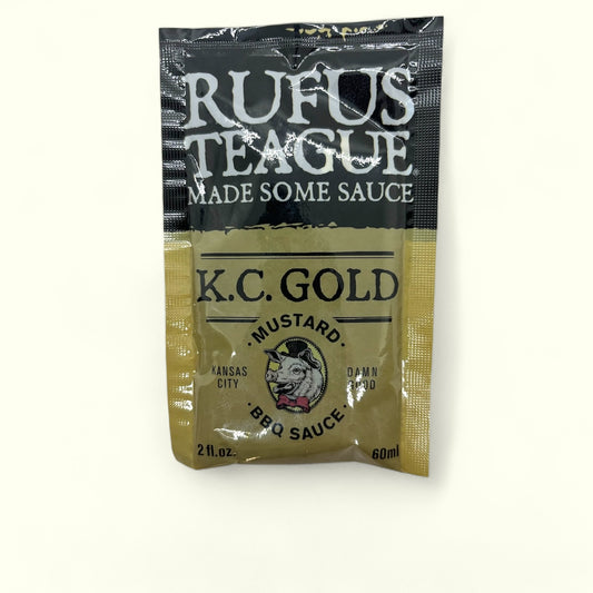 Rufus Teague K.C. Gold Mustard BBQ sauce
