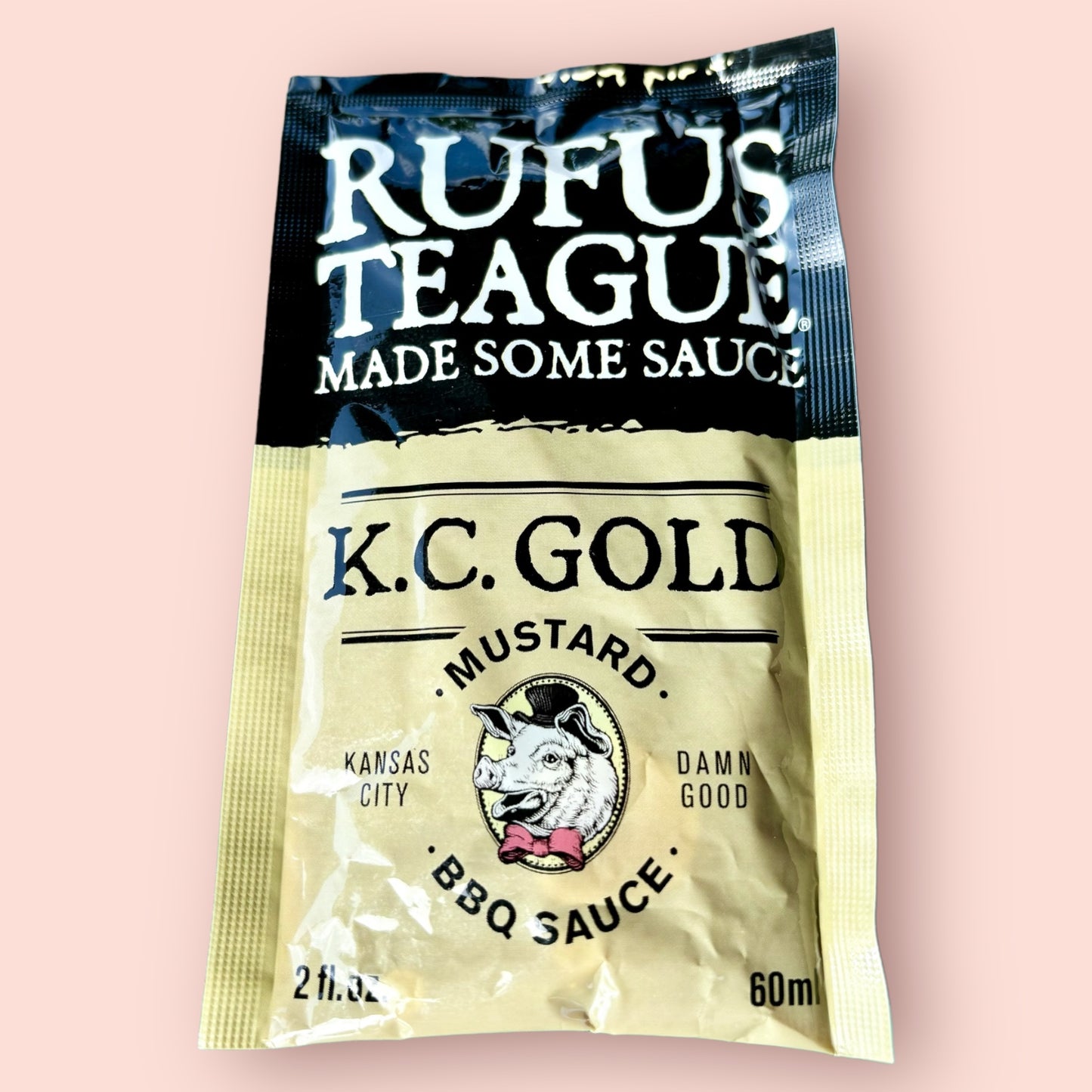Rufus Teague K.C. Gold Mustard BBQ sauce